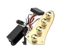 Cablaggio Per Chitarra Bobina Singola Piastra Di Controllo Per Chitarra Interruttore A 4 Vie Cablaggio Precablato Manopole