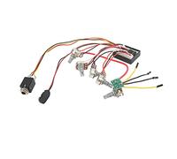 Cablaggio per Chitarra, Cablaggio Dell'amplificatore a 3 Vie Kit di Cablaggio del Circuito di Alimentazione Accessori per Basso per Chitarra Elettrica Accessori Per Prestazioni