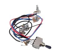 Cablaggio per Chitarra Elettrica Adatto Per L'assemblaggio Del Circuito Della Chitarra Elettrica LP Accessori Per L'aggiornamento E La Modifica Del Circuito A Tre Velocità(Black)