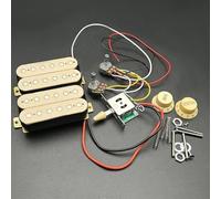 Cablaggio Per Chitarra Elettrica Humbucker HH Precablato Con Pickup E Interruttore A 3 Vie 2T1V Pickup Parti Per Chitarra Elettrica