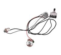 Cablaggio Per Chitarra Elettrica Switch A Levetta A 3 Vie Kit Con Cablaggio 500k Per Due Vasi Di Controllo Volume E Tono Adatto A Chitarre Con Pickup Humbuckers