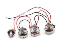 Cablaggio Per Chitarra Kit Precablato Per Cablaggio 250K Potenziometri Grandi 2 Volumi E 1 Tono Per Parti Di Chitarra Elettrica