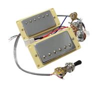 Cablaggio Per Chitarra Pickup Per Chitarra Alnico 5 Con Cablaggio 1V1T 4C(Silver)