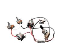 Cablaggio Per Chitarra Precablato 2T2V Con Kit Di Accessori Per La Divisione Della Bobina