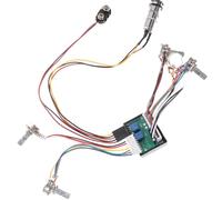 Cablaggio Per Controllo Tono Linea Basso Equalizzatore A 3 Bande Circuito Preamplificatore Accessori Pickup A 3 Bande In Argento