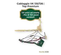 CABLAGGIO PER FOLLETTO VK 135/136 COMPATIBILE DI ALTA QUALITÀ