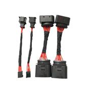 Cablaggio per la conversione dei fari dell'auto, compatibile con i cavi adattatori per fanali posteriori Audi Q5 09-12 aggiornati, vecchie e nuove lampade allo xeno.