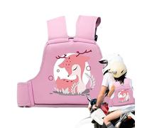 Cablaggio per moto per bambini - Cintura di sicurezza colorata fumetto | regolabile e traspirante per bambini | di sicurezza per sedili posteriori, dispositivi di protezione per adolescenti