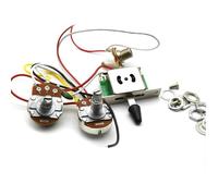 Cablaggio Pickup Chitarra 3 Vie/5 Vie Precablato Con A500k B500K Big Pots 1 Volume 1 Tono Per Chitarra FD ST(3way)