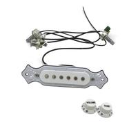 Cablaggio Pickup Single Coil Precablato Per Chitarra Cigar Box A 6 Corde Con Potenziometri Per Volume E Tono