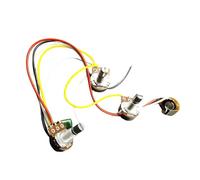 Cablaggio Pre Per Accessori Per Chitarra Elettrica Potenziometro 500K 18mm 2T1V Cablaggi Per Chitarra