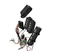 Cablaggio precablato Cablaggio Di Controllo Del Tono Del Circuito Preamplificatore Per Basso E Set Di Pickup Per Basso A 4 Corde Per Pickup Per Basso Attivo