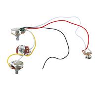 Cablaggio Precablato per Chitarra, Cablaggio per Chitarra in Metallo di Facile Installazione per Pickup (Grande elettrico GU107 3cm)