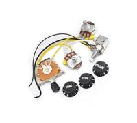 Cablaggio Precircuito Per Chitarra Con Bobina Divisa 1T1V/2T1V Tipo Push Pull 500K Cablaggi Per Chitarra(2T1V)