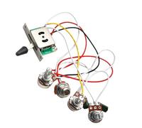 Cablaggio Professionale Chitarra Precablato per cablaggio chitarra St Due manopole di regolazione del tono Un interruttore a cinque vie