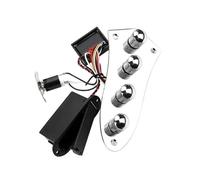 Cablaggio Professionale Chitarra Scheda di controllo precablata per chitarra elettrica C4DE in metallo e materiale plastico