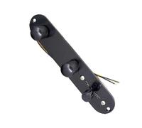 Cablaggio professionale per chitarra Assemblaggio Del Circuito Di Controllo Del Cablaggio Della Chitarra Elettrica Con Piastra Metallica In Un Unico Pezzo(Bk)