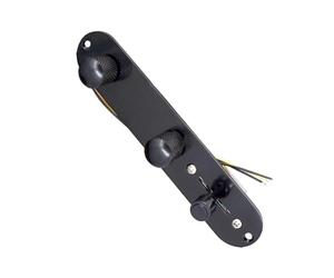 Cablaggio professionale per chitarra Assemblaggio Del Circuito Di Controllo Del Cablaggio Della Chitarra Elettrica Con Piastra Metallica In Un Unico Pezzo(Bk)
