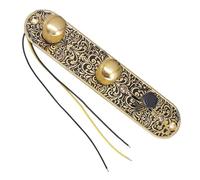 Cablaggio professionale per chitarra Circuito Elettronico A Tre Velocità Per Cablaggio Di Controllo Della Chitarra Elettrica A Piastra Singola Intagliata(Gold)