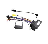 Cablaggio Quadlock Decoder CAN Bus Spina a 16 pin Ingresso telecamera Cavo adattatore per unità principale Android per auto Compatibile con MG ZS EV GS HS 3 5 6(With antenna adapter)