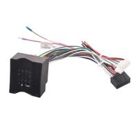 Cablaggio radio ZDPVK Adattatore for cablaggio stereo autoradio Android 16 pin, for BMW, for E46 E87 E65 E66 E67 con Quadlock(Cables)