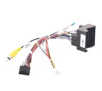 Cablaggio radio ZDPVK Adattatore for cablaggio stereo autoradio Android 16 pin, for Citroen, for C4 C3, for Peugeot, for 3008 2008 307 408(Cables)