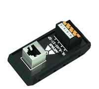 Cablaggio rapido RJ45 femmina a molla Termianl Block Module RJ45 scheda breakout verticale adattatore splitter for montaggio su guida Din(Vertical)