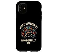 Cablato in modo diverso Wonderfully Me Kawaii Brain Design Custodia per iPhone 11