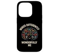 Cablato in modo diverso Wonderfully Me Kawaii Brain Design Custodia per iPhone 14 Pro