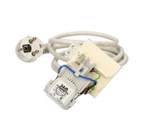 CABLE 1,5m ALIMENTACIÓN + ANTIPARÁSITO LAVADORA WITL85 COMPATIBLE CON INDESIT
