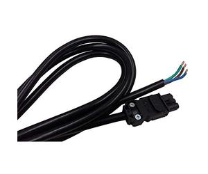 Cable aliment. lámpara LED IEC