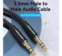 Câble Aux Vention 3,5 Mm, Câble Audio Trs Cord 3,5 Mm Vers Câble Jack Stéréo 3,5 Mm À Jack Pour Casque Et Haut-parleur Pour Voiture, Barre De Son, Ordinateur Portable Et Plus Encore 5m,1m,2m,3m,0.5m,1