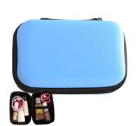 Cable Carrying Case - Tech Accessories Storage, Bag For Earphones Headphones Cables And Chargers, Portable Protective Tech Organizer Pouch For Electronic Accessories Travel Office Home Storage Bag