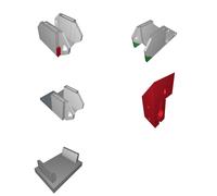 Cable Chain Mount for Diamond Hotend Compatible with Folgertech Prusa I3 Printer