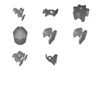 Cable Chain System for Anet A8 2017 X-Axis with Fine Adjustment
