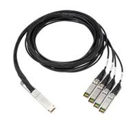 Cable Cisco QSFP-4SFP10G-CU1M QSFP+ Black 1 m