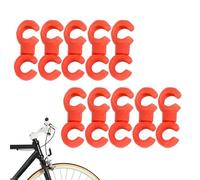 Cable Clips - Bikee Brake Cable Clips | linee Cable Clips | 10pcs Shifter linee Cable Clips for bikee, Cycling Accessory Cable Management For City Bikee Mountain Bikee Mtbb Bikee Fixed Gear Bikee