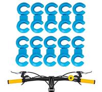 Cable Clips - Bikee Brake Cable Clips | linee Cable Clips | 10pcs Shifter linee Cable Clips for bikee, Cycling Accessory Cable Management For City Bikee Mountain Bikee Mtbb Bikee Fixed Gear Bikee