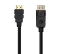 Cavo convertitore DisplayPort a HDMI Aisens da 5 m nero
