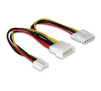 CABLE DE ALIMENTACION DELOCK MOLEX 4PIN - MOLEX 4PIN +3,5 FDD