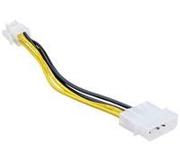 CABLE DE ALIMENTACION DELOCK P4 4POL - MOLEX 4PIN M/M 0.15M