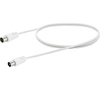 CABLE DE ANTENA SCHWAIGER 10 DB 1,5 M BLANCO