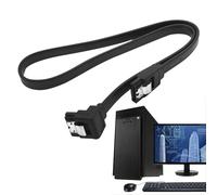Cable de datos recto - Cable de disco duro interno SSD a placa base - Cable de datos 3.0 con pstillo de bloqueo para unidades HDD SSD y