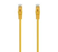 CABLE DE RED RJ45 AWG24 UTP AISENS A145-0563 CAT.6A LSZH 25CM AMARILLO