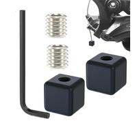 Cable End Cap - 0.26x0.26 in Bike Cable End Caps | Brake Câble Ends Caps | Cables Ends Crimps | Bike Cables Ferrules | Aluminum Alloy Clamps Fittings for Race Trail Downhill Offroad Commute