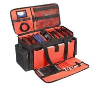 Cable File Gig Bag DJ Wire Bag, DJ Gig-Bag with Detachable Padded Bottom