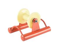 Cable Guide Wheel Rullo Guida Cavo Puleggia per Posa E Instradamento Telaio Resistente in Metallo Ruota Sin Riduce Usura E Attrito su Tratti Dritti, Puleggia Per Cavi In Nylon