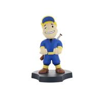 Cable Guys Minis Fallout Big League Vault Boy Phone Stand & Earbuds Holder - Novelty Phone Stand for Desk and Bedside, In Ear Headphone Holder for Smartphone & Small Devices, Desk Decor Accessories