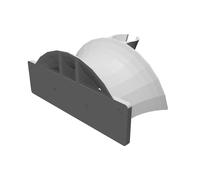 Cable Hanger for Schuko Socket Wall Mount Power Cable Management
