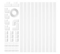 Cable Hider, TV Cord Hider, Adhesive Conduit Channel Protector, Fire Safety Flame Retardant, Home Cable Organization, Cord Management for Walls